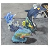 Set 3 Colorful Dolphin
