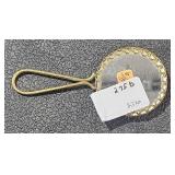 Vintage Limoges Mini Hand Mirror