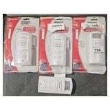 4 Wireless Window/Door Alarms