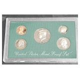 1996 S US Mint Proof Set 5 Coins