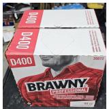 2 Brawny Professional disposable cleaning towels