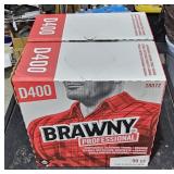 2 Brawny Professional disposable cleaning towels