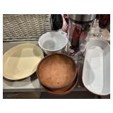 Miscellaneous bowls/plant tray