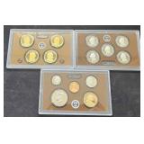 2012 US Mint Proof Set  5 Coins & 5 State Quarters