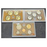 2011 US Mint Proof Set  5 Coins & 5 State Quarters