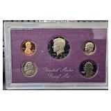 1985 S US Proof Set 5 Coins