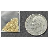0.63 grams  Natural Alaskan Gold Nuggets