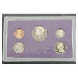 1987 S US Mint Proof Set 5 Coins