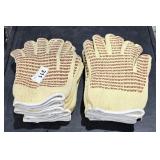 6 pair double layered hot mill gloves