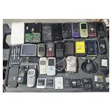 Bag w/ Assorted Cell Phones and Cases