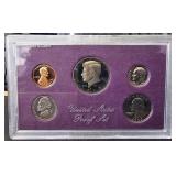 1985 S US Proof Set 5 Coins