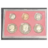 1980 S US Proof Set 6 Coins w/ Susan B. Anthony