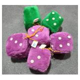 Acme premium Supply Corp 1985 fuzzy dice