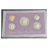 1988 S US Proof Set 5 Coins