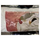 Crown 650 white goose down King pillow