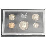1972 S US Mint Proof Set 5 Coins