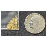 0.38 grams  Natural Alaskan Gold Nuggets