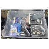 Bin W/ Movies, Music CD