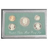 1998 S US Mint Proof Set 5 Coins