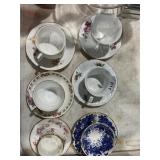 Tea Cups and Saucers
