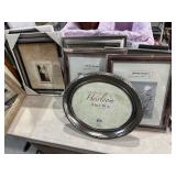 Assortment of family picture frames