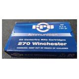 Box 270 Winchester 270 130 gr 20 Rounds