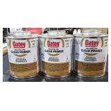 3 Oatey clear primer