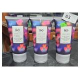 3 Plastic Bottles R+Co Blonde Toning Masque