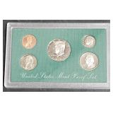 1996 S US Mint Proof Set 5 Coins