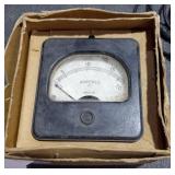 Vintage panel meter is a western model design to