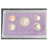 1993 S US Mint Proof Set 5 Coins