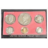 1977 S US Proof Set 6 Coins