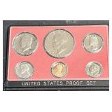 1976 S US Proof Set 6 Coins - Bicentennial  Coins