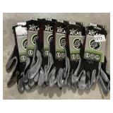 6 pairs small Atlas premium grip gloves