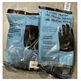 2 pairs chemical protection, large gloves