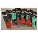 6 pairs of reusable nitro extended wrist,