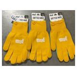 3 pairs of medium/large garden gloves
