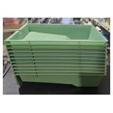 11 PLASTIC PAINT TRAYS