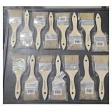 BOX OF MISC PAINT BRUSHES
