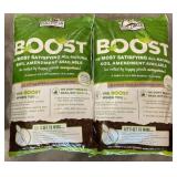 2 lots one bag Boost soil and compost 2x$