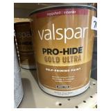 2 gallons eggshell interior self priming paint,