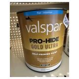 One gallon, self priming paint black