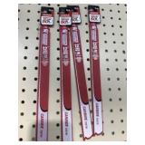 4 Sawzall Blades 12" Thick Metal  4x$