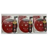 Diablo 10 6" sanding discs