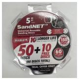 Diablo 5" SandNet 150 grit sanding discs