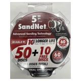 Diablo 5" sanding discs 60 grit