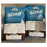 2 lots one bag Soar soil, and compost 2x$