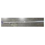 5ï¿½ 1 piece brushed aluminum pole