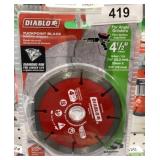 4 1/2" diamond tuckpoint blade