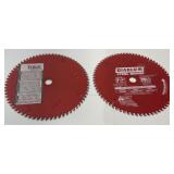 (2) 71/4ï¿½ diablo cutting wheels